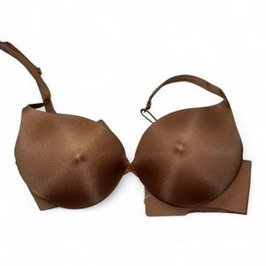 SKIMS Brown Nipple Bra
